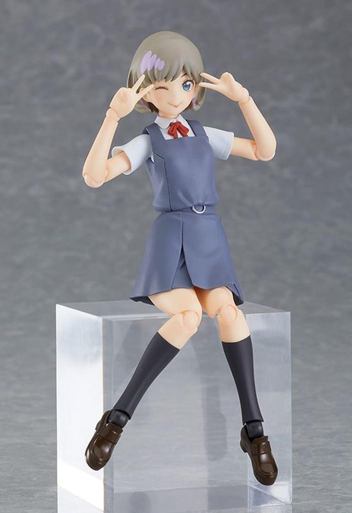 Figma Love Tang Keke Пластиковая Покрашенная Подвижная Фигурка Пастельно-Синяя M06790 Live! Супер звезда!! Немасштабируемый