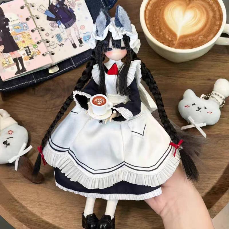 В наличии Настоящая кукла BJD 1/6 Серия Волшебных Девочек Кавайная Девочка Фигурка Действия Подвижная Кукла Настольное Украшение Модная Игрушка Подарок