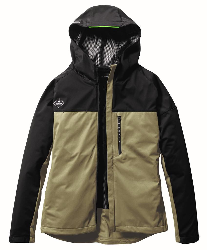 BURTLE Stretch Parka For Khaki 3230 23 L (Unisex) Autumn/Winter