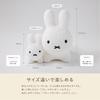 [Official] Ides Bruna Bonbon Fluffy Mini Rabbit White | Soft Rabbit, Baby, Kids Gift, Washable, Interior