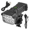 5 Lighting Modes 12 LED Bicycle Light Waterproof Front Flashlight Bicycle Head Light  Night Riding