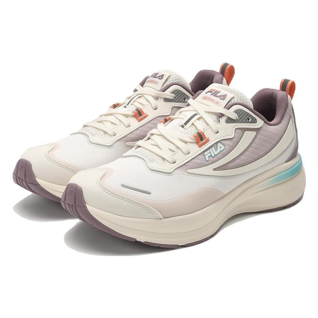 Fila Nuvole 1.0 City Running Mesh Cushioning Durable Breathable Low-Top Running Shoes Women Sneaker Pink White A12W341123FWH