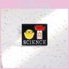 Unique Creative Science Cartoon Character Brooch Pin For Stylish Backpack Decoration