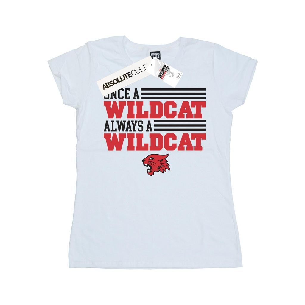 Disney Womens/Ladies High School Musical The Musical Once A Wildcat Cotton T-Shirt