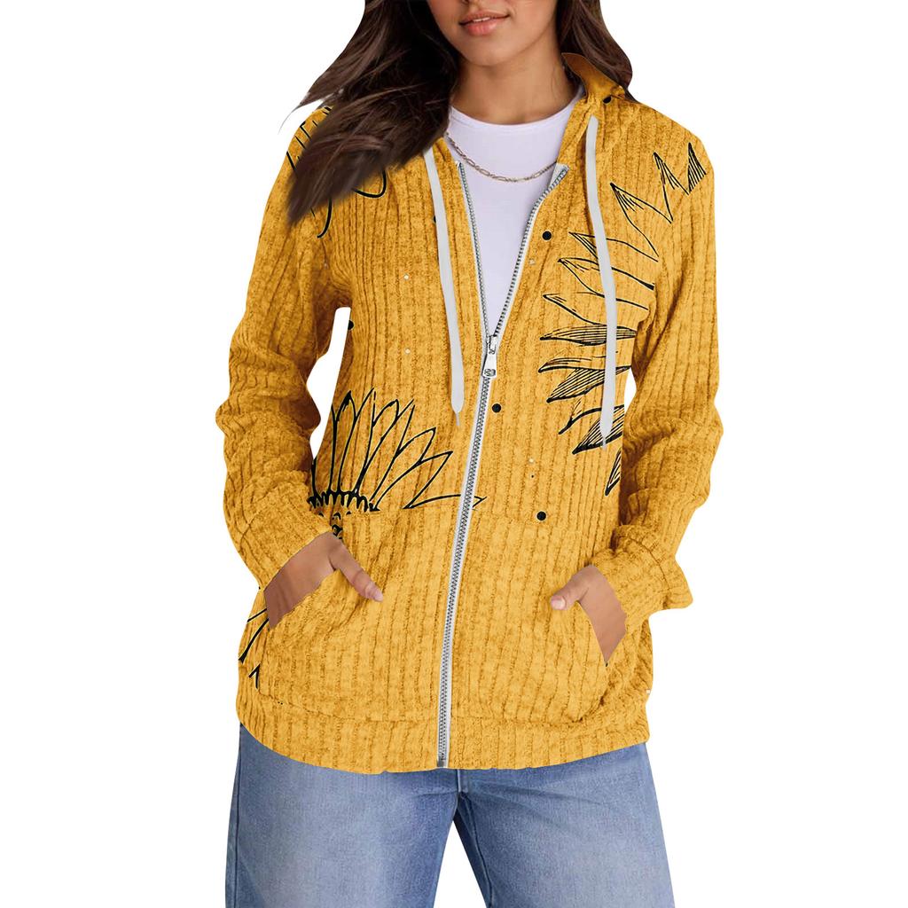 Hoodies For Women Trendy Tops Casual Fall Fashion Long Sleeve Sweatshirt With Pockets Pullover Lightweight