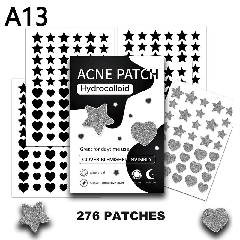 Пластырь от прыщей и угрей Водонепроницаемый инструмент для удаления прыщей и угрей Маска для лица Уход за кожей Скрытый прыщ