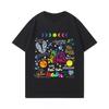 2025 Summer  Band  Fashion T-Shirts New Men's and Women's Tour Short Sleeve Clothes Trend Rock T-Shirts Popular Fashion