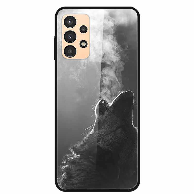 Чехол для Samsung A53 5G 2022 Мраморное Закаленное Стекло Жесткая Задняя Крышка для Samsung Galaxy A33 A73 5G Чехлы для Телефона Защитные Fundas