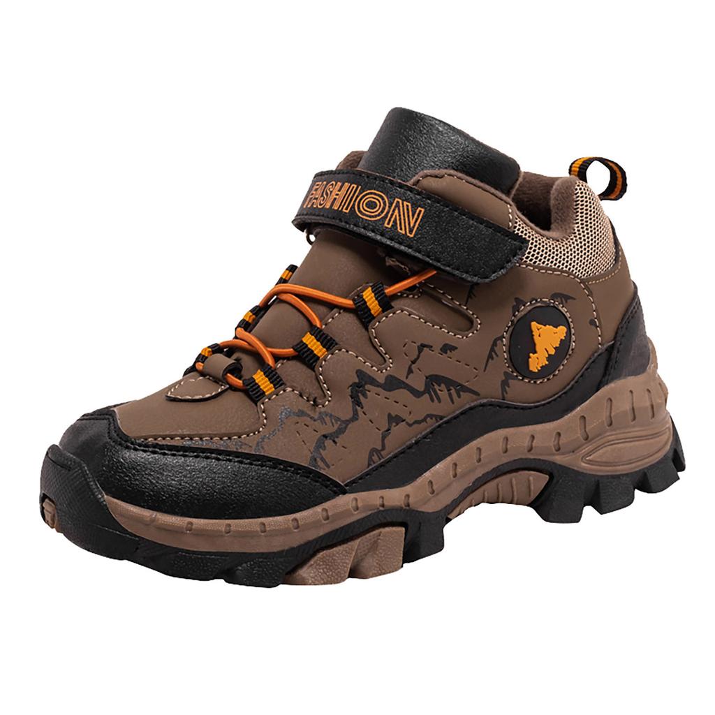 Спортивная обувь на открытом воздухе для мальчиков и больших детей, повседневная нескользящая удобная походная обувь