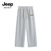 JEEP SPIRIT Men's Autumn Heavy Straight-Leg Casual Sweatpants