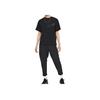 Nike Спортивная вязаная футболка с коротким рукавом мужская черная DA0798-010