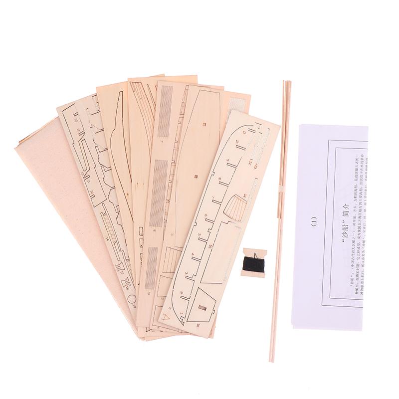 Scale 1:80 Classic Antique Ship Model Diy Wooden Sailing Boats Model Kits Puzzle Assembly