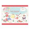 Sanrio Characters Strawberry Heaven Jigsaw Puzzle SAN-K100-023, 100 Pieces, Mixed Colors Korean Popular Toys