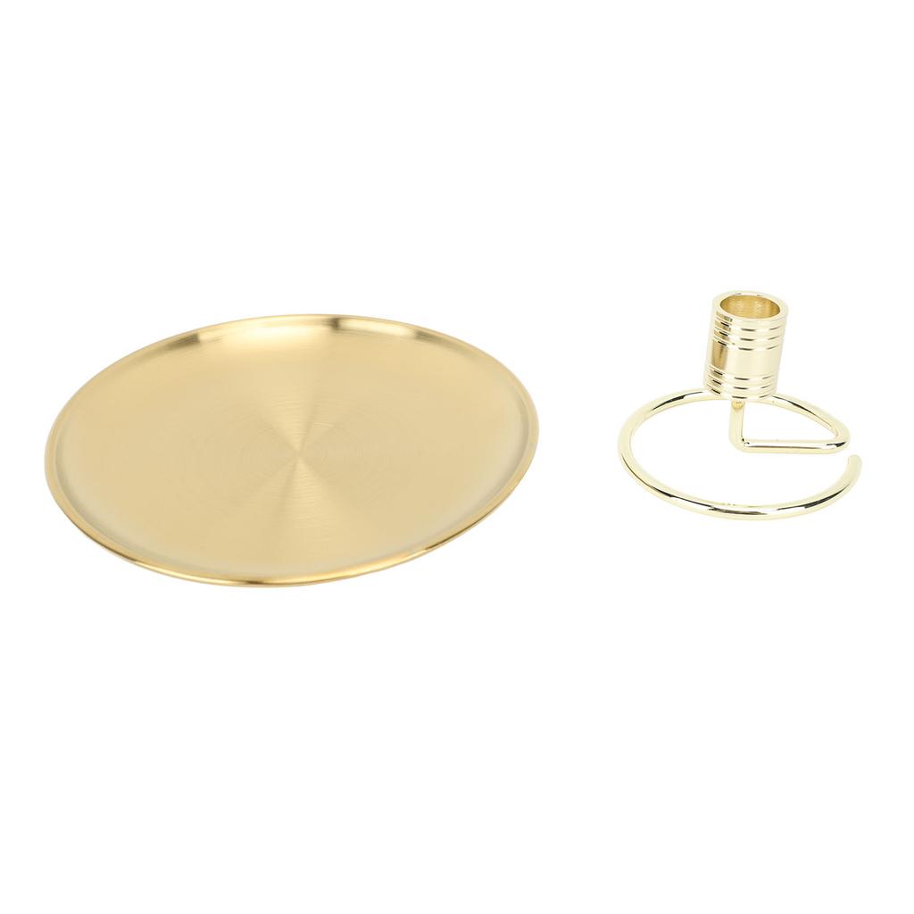 Moxa Collector Stick Storage Base из нержавеющей стали, круглый, устойчивый, безопасный, компактный, рулонный поддон для горелки