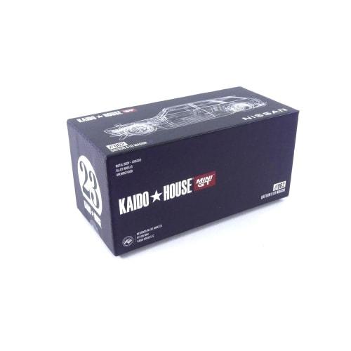 Datsun Kaido 510 Wagon Carbon Fiber V1 Purple, Kaido House 1/64 Diecast Model Car, True Scale Miniature, KHMG062