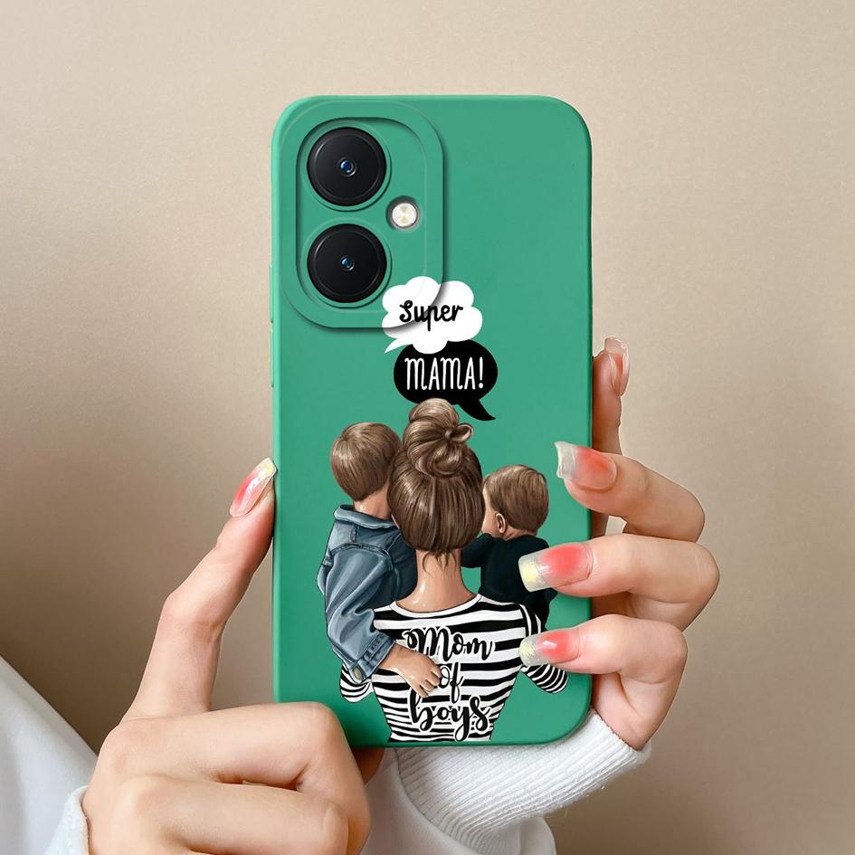 Чехол для телефона для Vivo X90 Pro V29 Lite Y36 Y27 Y17S Y78 + Высококачественная модная крутая защитная пленка для экрана для девочек и мальчиков, бампер, силиконовый мягкий корпус для Vivo Capa