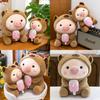 Plush Pig Toy With Capybara Transformation For Children Sleep Cushion And Gift