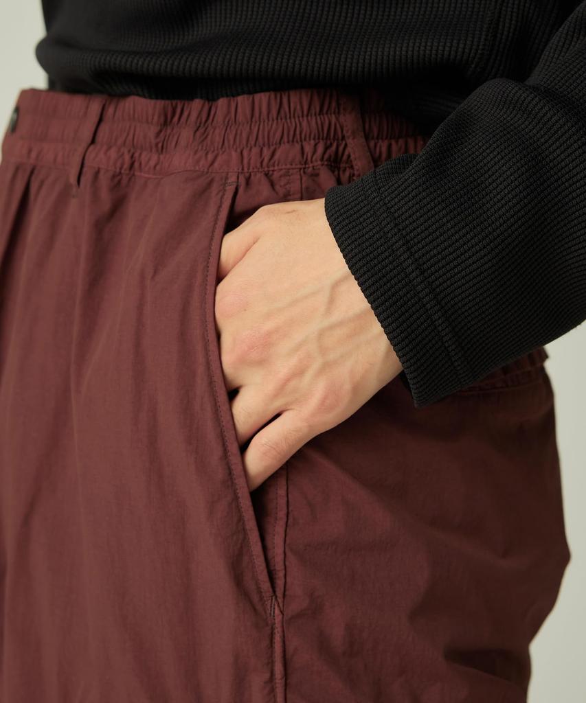 Snow Peak Garment Dyed Convertible Pants and Long Size S PA-25AU002, Men's Women's Pants, Brown,