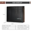 Baellerry Мужские короткие кошельки, модные кожаные визитницы, складной кошелек GZW