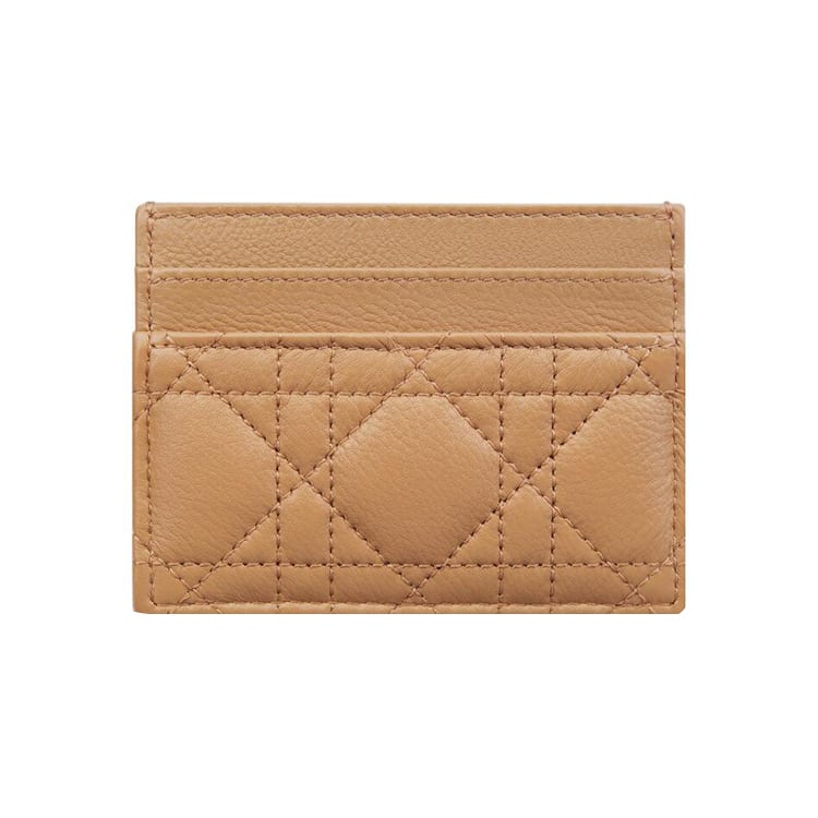 DIOR Caro Cow Leather Card Holder Card Holder Women's Bronze S5130UWHC-M53U
