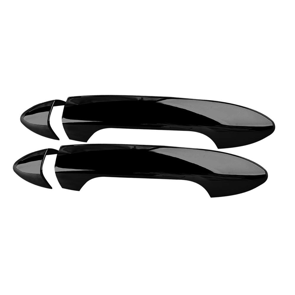 Глянцевые черные чехлы на дверные ручки с передним Smartkey для Honda Pilot 2016-2022