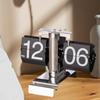 Automatic Flip Digital Clock Retro Type Office Home Decoration Silent Table Desk