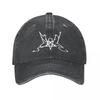 Baseball Caps Summoning Black Metal Band Logo Merchandise Distressed Cotton Casquette Dad Hat Adjustable Fit