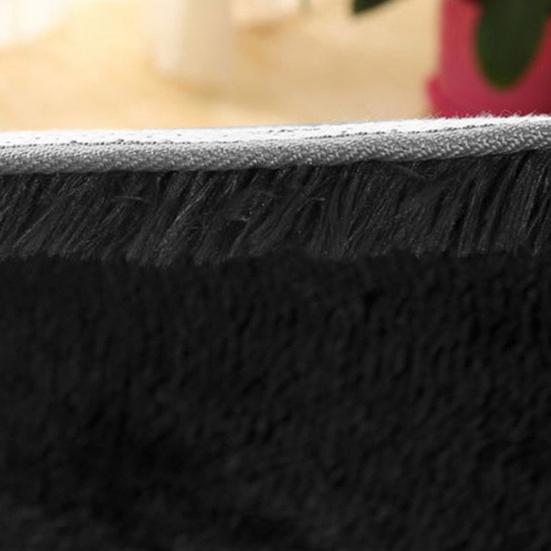 120 см круглый бархатный ковер напольный коврик противоскользящий коврик дверной коврик Крытый прикроватный декор