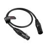 Кабели XLR Балансный Микрофонный Экранированный Совместимый с Sennheiser Sound Zaxcom 1м Alvin's 3-контактный Папа-Мама Кабель, Конструкция с Защитой от Шума, Shure,