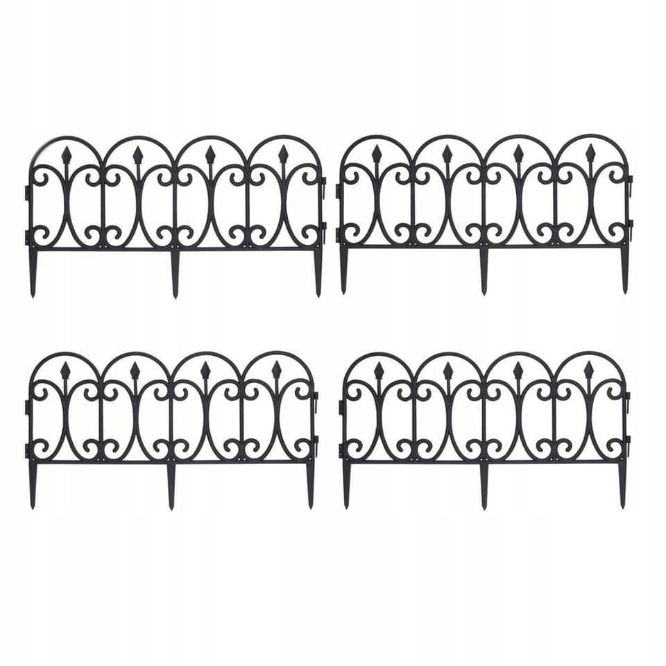Vintage Plastic Garden Fence
