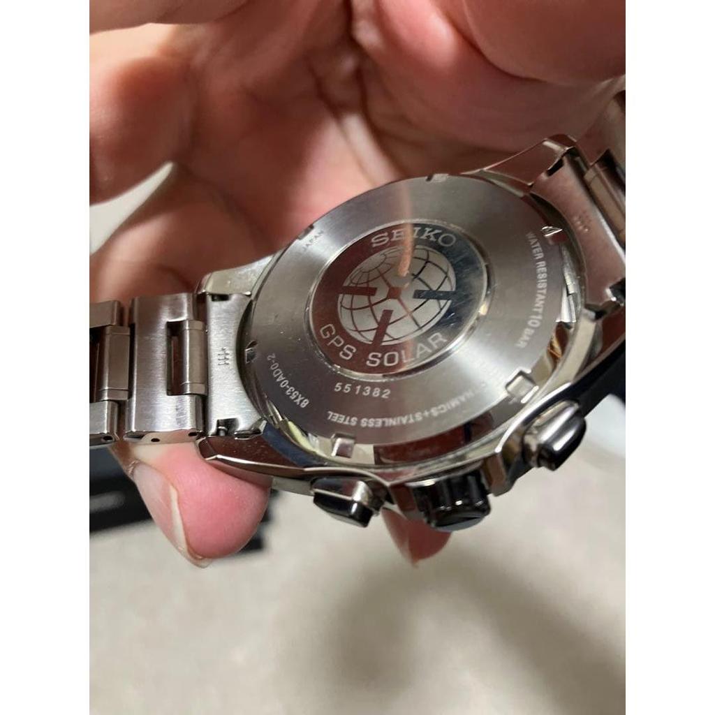 Used SEIKO ASTRON watch black
