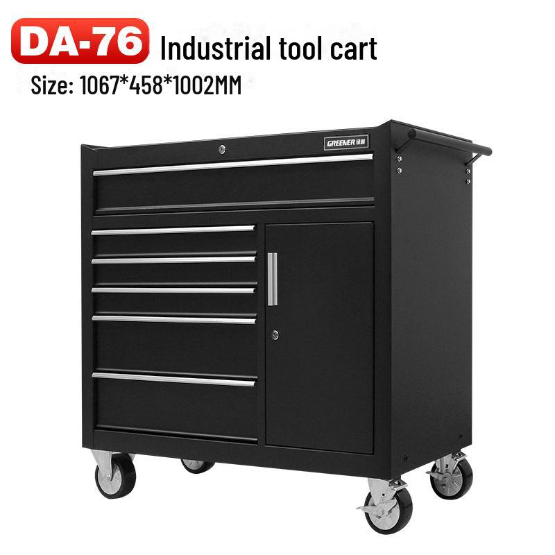 Green Forest Multi-Layer Mobile Repair Tool Cart