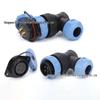SP29 Elbow Rhombus Socket Waterproof Aviation Connector, 2-26 Core, Weipu IP68 Industrial Plug-In Connector