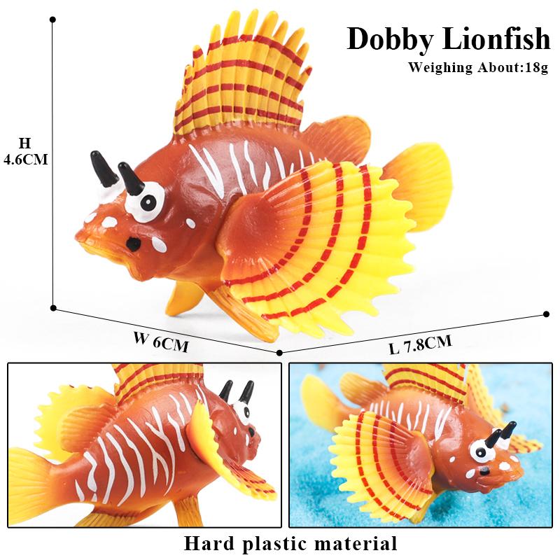 Oenux Морские животные Коралл Осьминог Наутилоидея Краб Морская звезда Океан Модель Фигурки Образовательная Коллекция Игрушка Детский Подарок