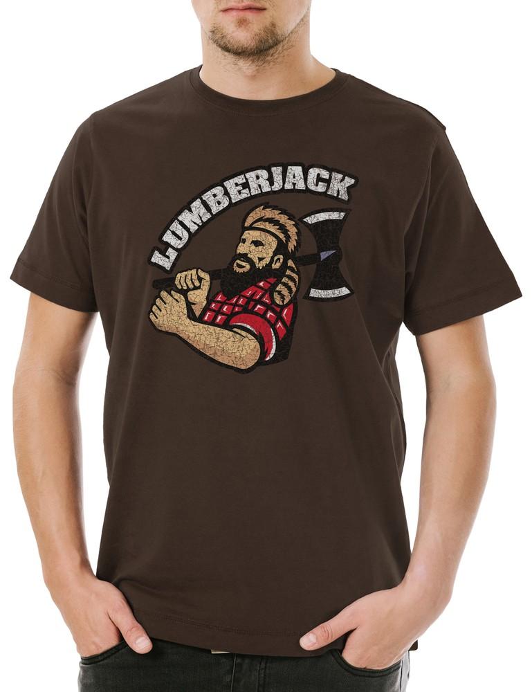 Lumberjack X Mens T-Shirt Lumberjack Axe Woodsman Forester Logger