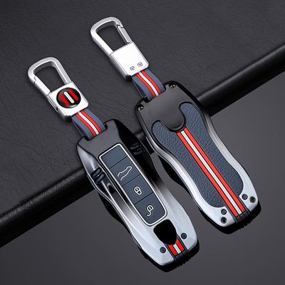 Чехол для смарт-ключа из цинкового сплава для Porsche New Cayenne Panamera 911 992 Taycan Car Protect, аксессуары для интерьера