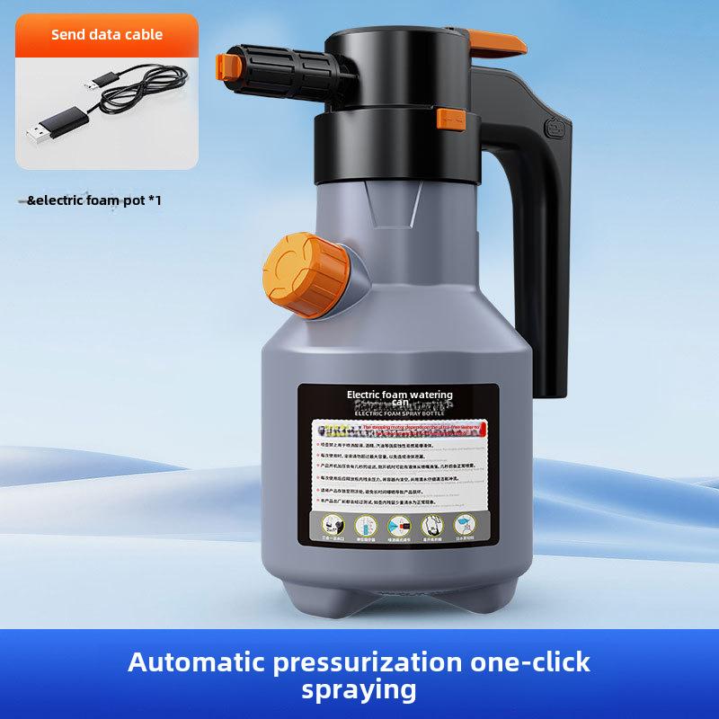 2л распылитель пены для мойки автомобиля, ручной садовый распылитель, пистолет для пены для мойки под давлением, лейка для растений и мойки автомобиля