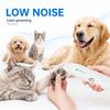 USB Rechargeable Pet Paw Trimmer with UV Inspection Light – 2-Speed Quiet Hair Clipper for Dogs & Cats, Safe Grooming at Home