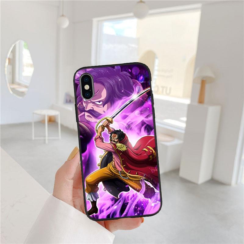 One Piece Cool Soft Shell Phone Case for iPhone 16 15 14 13 12 Pro Max Plus Mini