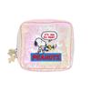 Stationery Snoopy Square PEANUTS Petit S2333511 Sun-Star Pouch, Collection, Pink,