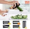 15 In 1 Deluxe Veggie Chopper Onion Chopper, Multifunctional Mandoline Slicer with Container, Egetable Cutter Dicer