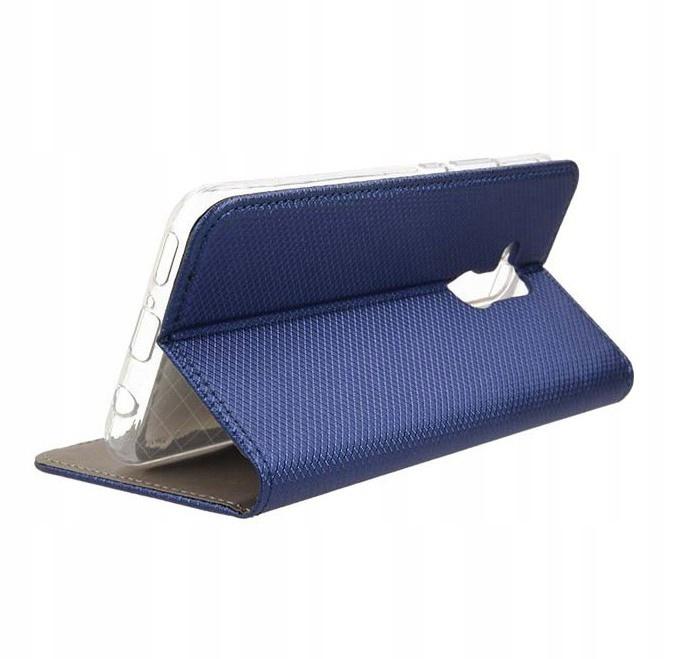 Case for HUAWEI MATE 20 LITE CLOSED SMART MAGNET CASE NAVY BLUE + GLASS