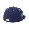New Era 59FIFTY Cap MLB New York Yankees NY Light Navy with Side Patch and Under Exclusive to and Gokyu Fifty 5950 Side Patch Straight Flat Perfect