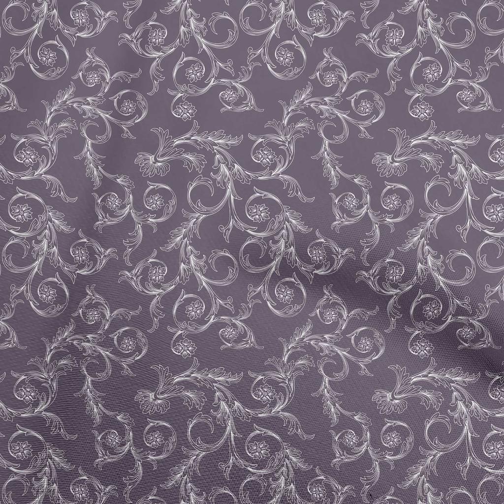 oneOone Хлопковый поплин коричневая ткань азиатские барочные стеганые принадлежности принт швейная ткань по ярдам 42 дюйма