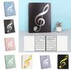 Detachable Multi-layer Music Score Folder 40 Pockets A4 Sheet Music Folder  Note Folder