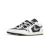 Jordan Air Jordan 1 Устойчивые к истиранию Низкие Скейтбордические Ботинки Унисекс Черно-Белые 553558-172(Команда210-)