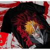 Trend Summer 2025 Cosplay Anime Bleach Ichigo Kurosaki Manga Strip Anime Unisex Tshirt T-Shirt Soft Tee T Shirt for Men