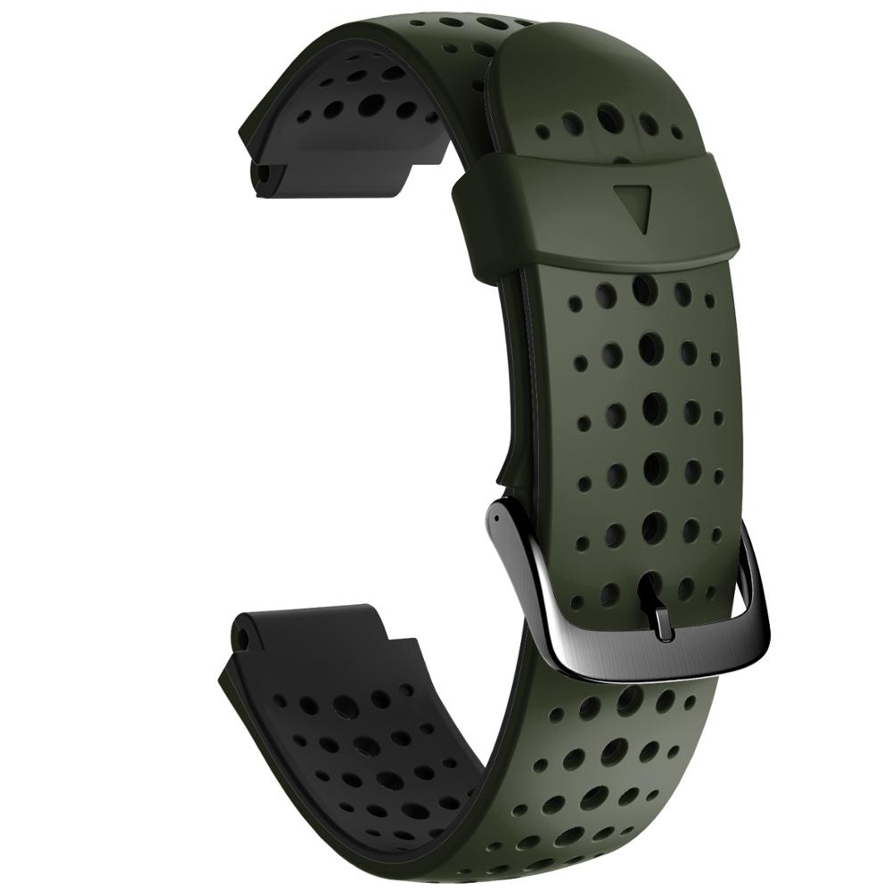 Спортивный силиконовый ремешок для часов Garmin Forerunner 235 220 230 620 630 735XT Ремешок для часов Браслет Аксессуары