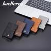 Men's RFID Blocking Card Holder Vintage Pop-up Card Box Simple Short Wallet Fashion Card Case Pu Leather Card Bag
