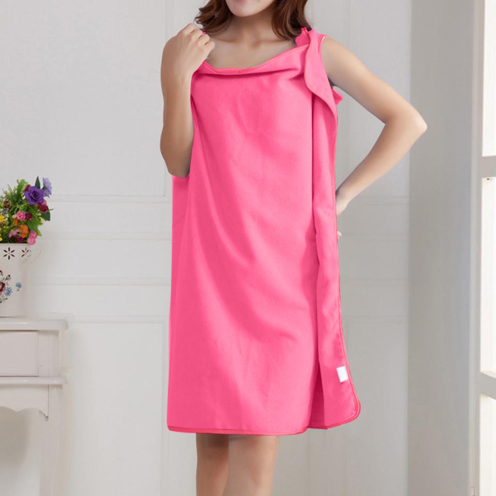 Bath Towels Fashion Lady Girls Wearable Fast Drying  Bath Towel Beach Skirt